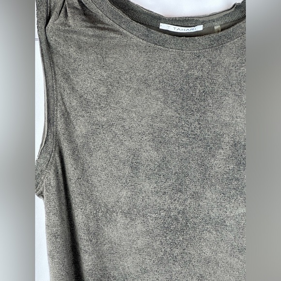 Tahari Side Gathered Muscle T- Sz Small - Picture 9 of 11